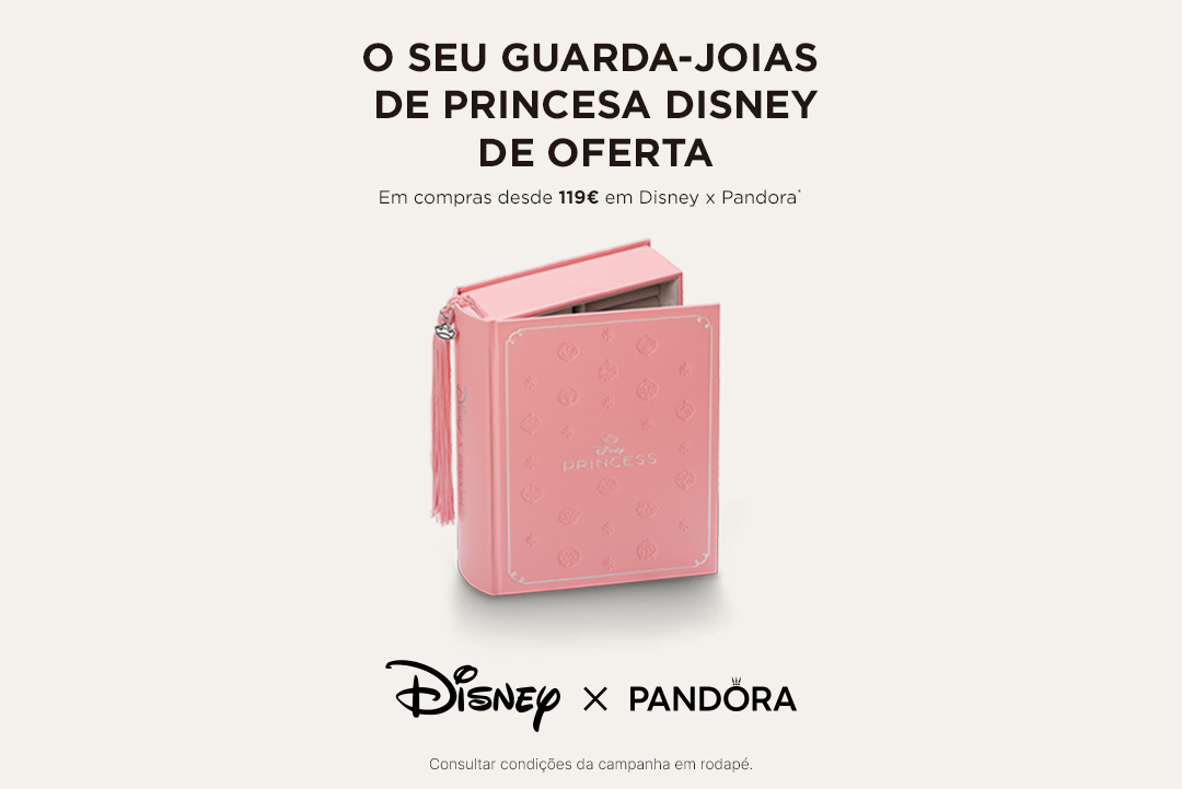GUARDA JOIAS DISNEY PANDORA