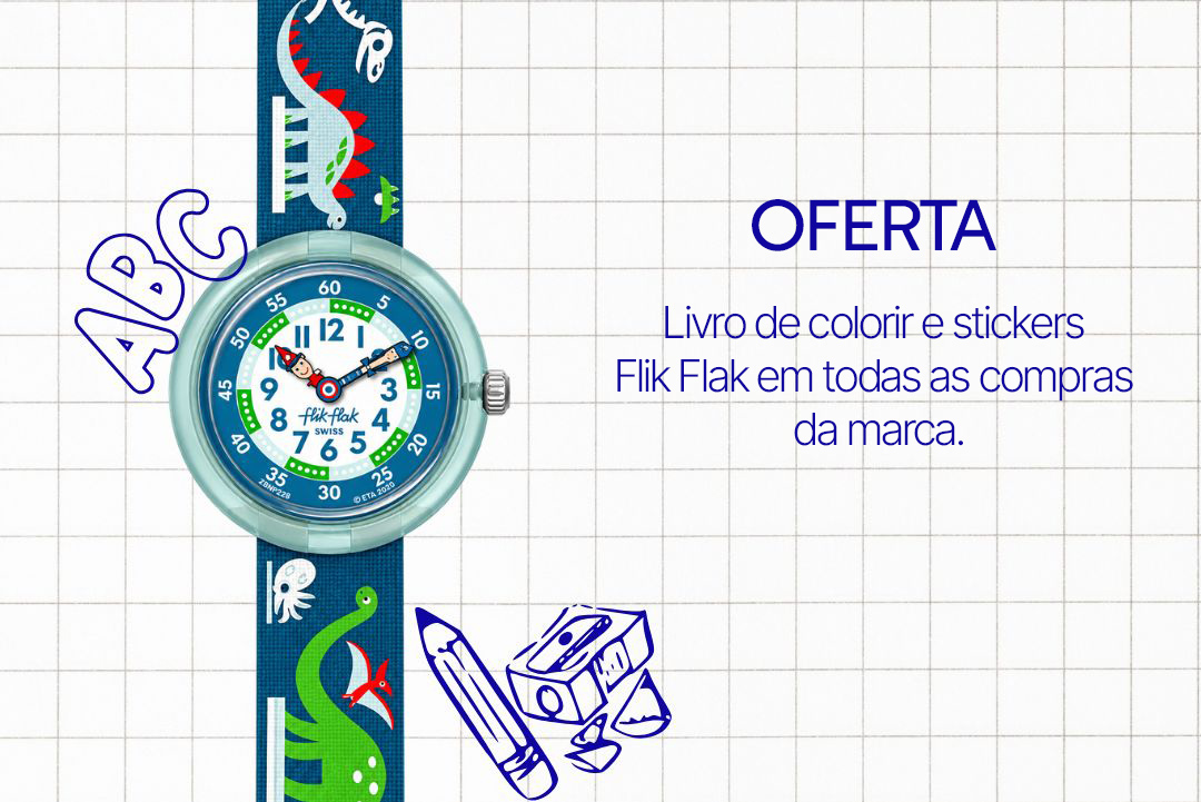 Rel&oacute;gios Flik Flak