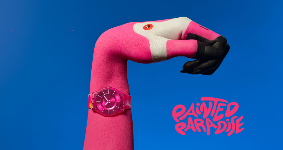 swatch painted paradise